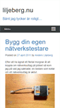 Mobile Screenshot of liljeberg.nu